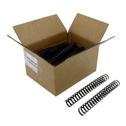 Komtrak Inspiral II 32mm Black 19-Ring Spiral Combs - 25pk