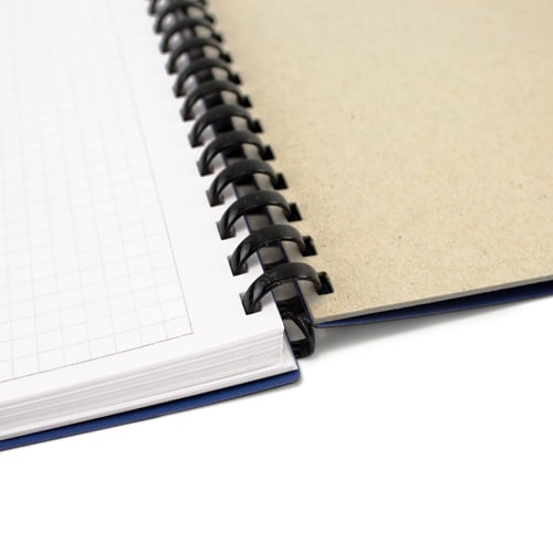Komtrak Inspiral 8.5" x 11" Quad Ruled Editable Sketchbook with Heavyweight Covers