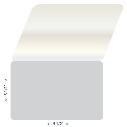 Laminex 10Mil 7/3" Jumbo Butterfly 3 1/2" x 5 1/2" Laminating Pouches - 100pk