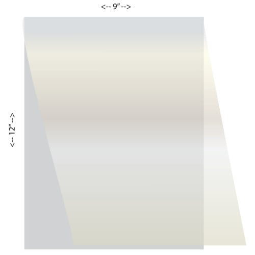 Laminex 3Mil 1/2" Letter Size 9" x 11.5" Laminating Pouches - 100pk