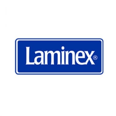 Laminex 10mil Clear Vinyl Vertical Badge Holder with Red Zipper Closure - 50pk