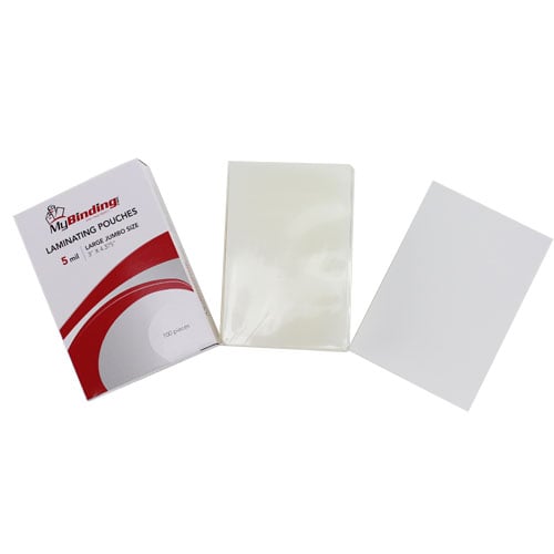 Large Jumbo 3" x 4-3/8" Laminating Pouches - 100pk