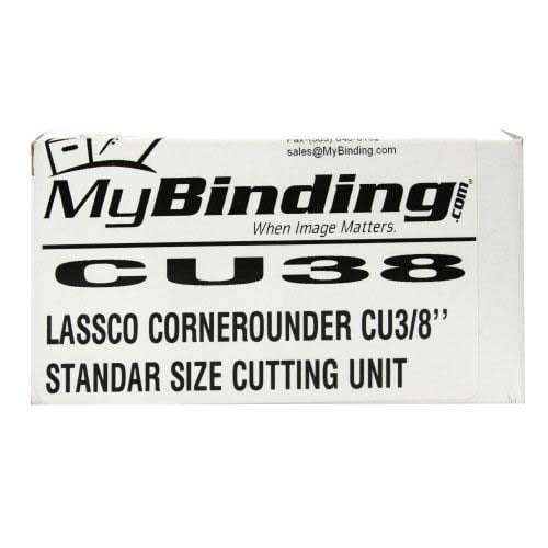 Lassco Cornerounder 3/8" Standard Size Cutting Unit - CU38