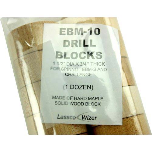 Lassco Wizer 1-1/2" x 3/4" Paper Drill Block - EBM-10