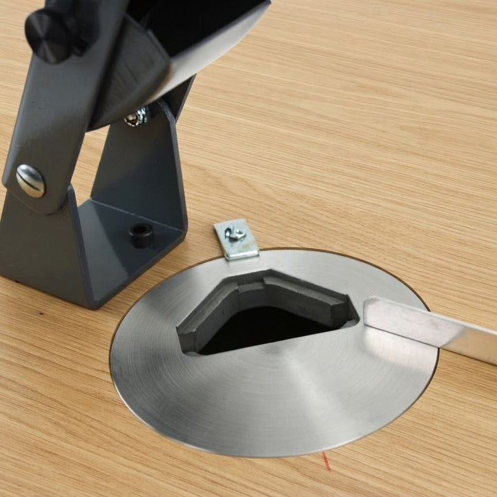 Lassco Wizer Cornerounder CR-50B Heavy-Duty Manual Tabletop Corner Rounder & Dies