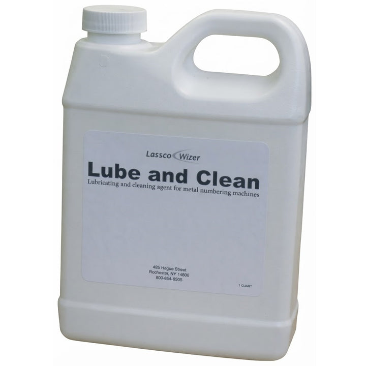 Lassco Wizer Lube and Clean for Numbering Heads