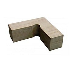 Lassco Wizer 1" Right Angle Push Blocks for Cornerrounders