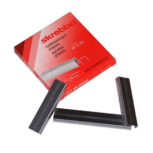 Foska 11/16" Heavy-Duty Staples for Skrebba W117R, W117L, and W115 Staplers