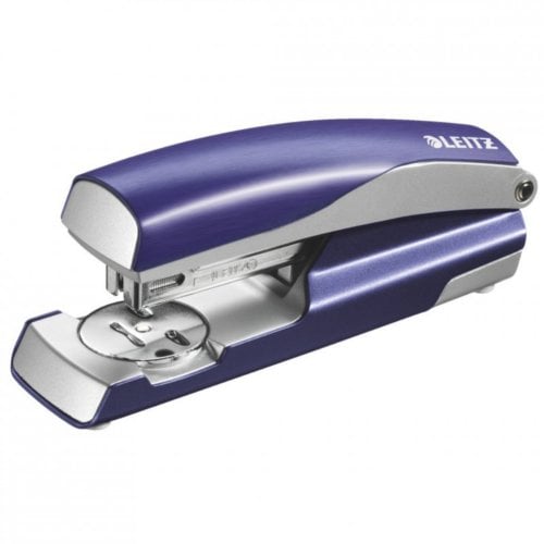 Leitz NeXXt Series Style Purple Full-Strip Metal Stapler w/ Built-in Staple Remover