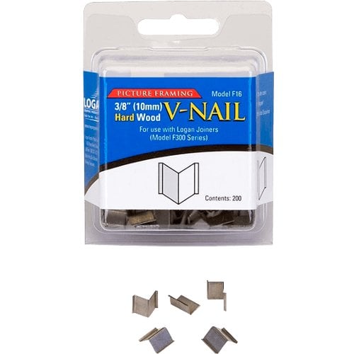 Logan 3/8 (10mm) V-Nails for Logan Studio Joiner or Pro Joiner