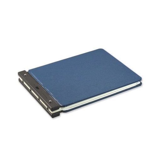 Light Blue Vinyl-Guarded Post Binders - 4pk