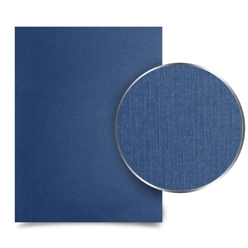 Navy Blue Linen A3 Size Binding Covers - 100pk