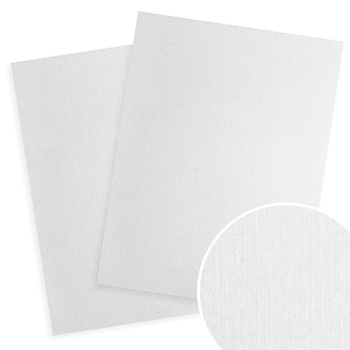 White Linen Binding Covers