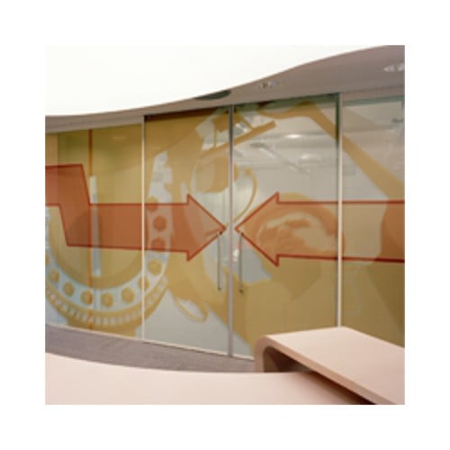 Lintec Clear UV Protective 2.0mil 61" x 150' Scratch Resistant Window Graphic Film with Permanent Adhesive