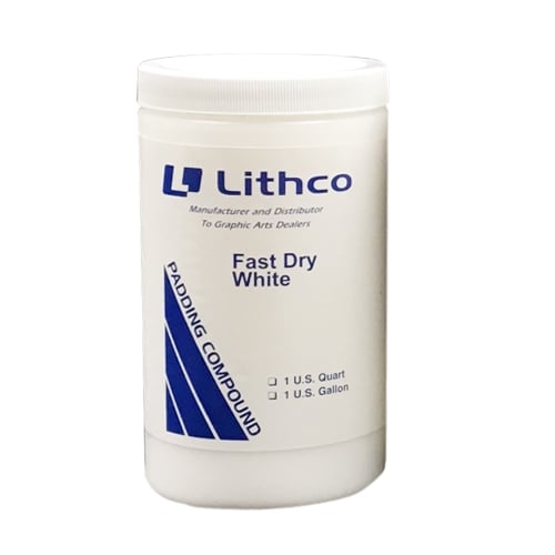Fast Drying White Padding Compound - 1 Quart, Safe Vinyl Adhesive ...