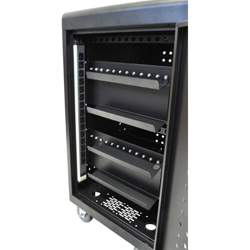 Luxor Black 30 Tablet and Laptop Computer Charging Cart - LLTM30-B