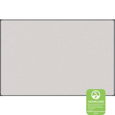 Best-Rite Pebbles Vinyl Bulletin Board with Black Ultra Trim