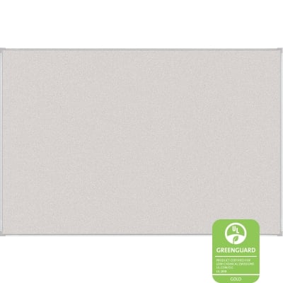 Best-Rite Pebbles Vinyl Bulletin Board with Silver Ultra Trim