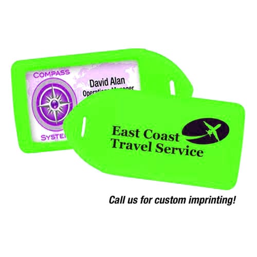 Luggage Tag Holder - Neon 100pk
