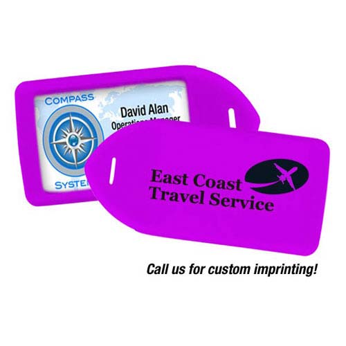 Luggage Tag Holder - Neon 100pk