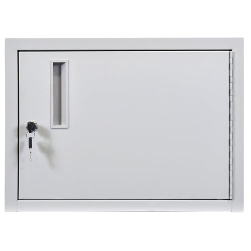 Luxor 12 Tablet and Laptop  Wall/Desk Charging Box with USB Outlet - LLTMWUSB12-G