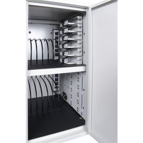 Luxor 12-Tablet/Chromebook Vertical Wall / Desk Charging Box