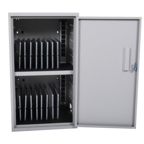 Luxor 16-Tablet/Chromebook Vertical Wall / Desk Charging Box