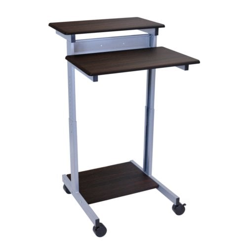 Luxor 24" Wide Walnut Stand Up Presentation Station