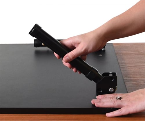 Luxor 32" Standing Desktop Desk with Foldable Legs - STAND-SD32F
