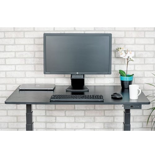 Luxor 48" 3-Stage Dual Motor Adjustable Electric Stand Up Desk - STANDE-48-BK/BO