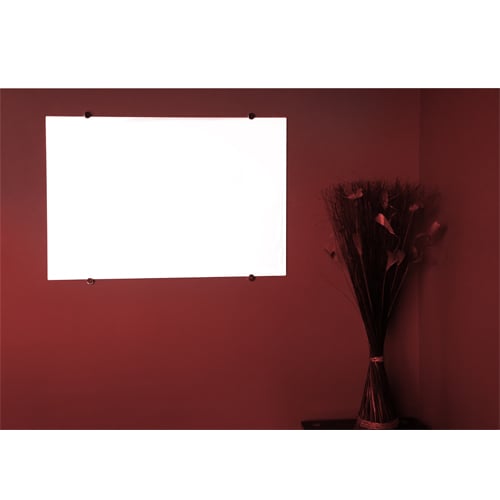 Luxor 72" x 48" Magnetic Wall-Mounted Glass Board