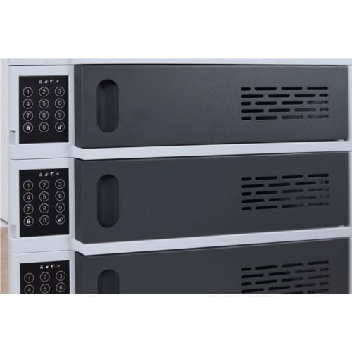 Luxor 5-Bay Charging Locker for Mobile Devices - LLTSW5-G