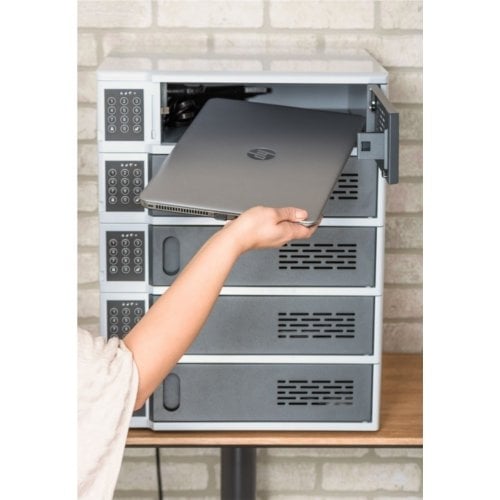 Luxor 5-Bay Charging Locker for Mobile Devices - LLTSW5-G