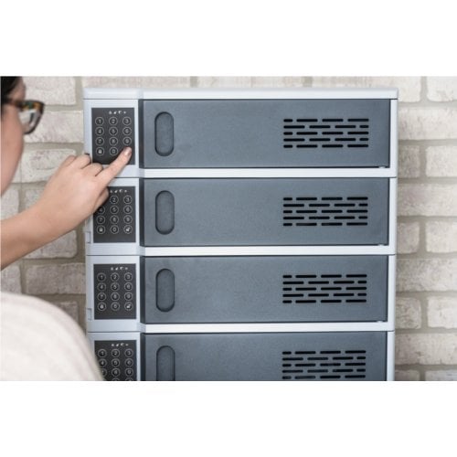 Luxor 5-Bay Charging Locker for Mobile Devices - LLTSW5-G