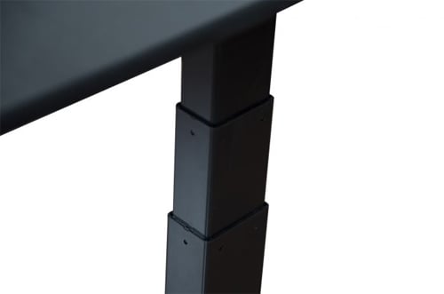 Luxor 60" 3-Stage Dual-Motor Electric Black Oak Stand Up Desk- STANDE-60-BK/BO