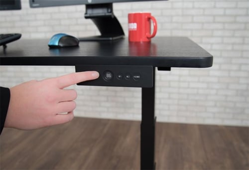 Luxor 60" 3-Stage Dual-Motor Electric Black Oak Stand Up Desk- STANDE-60-BK/BO