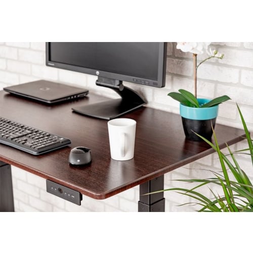 Luxor 60" 3-Stage Dual-Motor Adjustable Electric Stand Up Desk - STANDE-60-BK/DW