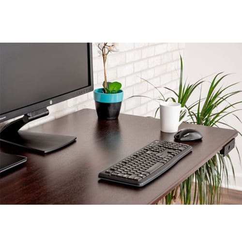 Luxor 60" 3-Stage Dual-Motor Adjustable Electric Stand Up Desk - STANDE-60-BK/DW