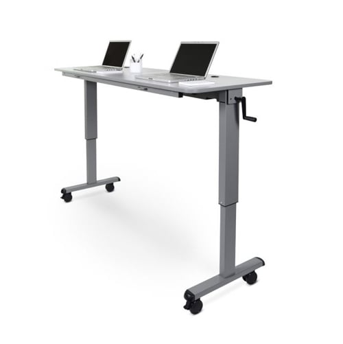 Luxor 72" Adjustable Flip-Top Table Sit/Stand Desk - STAND-NESTC-72