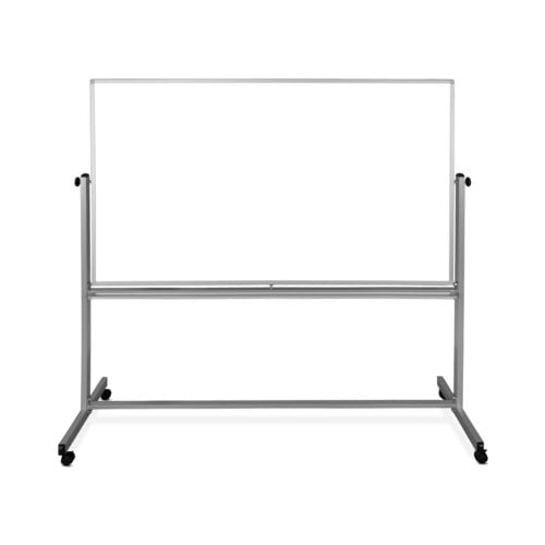 Luxor 72" x 48" Reversible Mobile Steel Magnetic Whiteboard