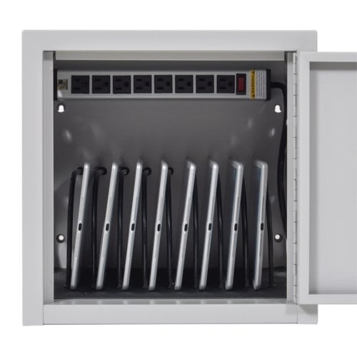 Luxor 8-Tablet  Wall / Desk Charging Station - LLTMW8-G