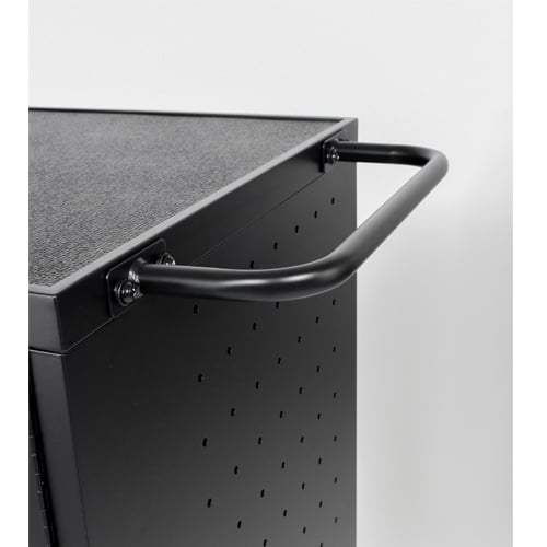 Luxor Black 18 Tablet and Laptop Computer Charging Cart - LLTP18-B