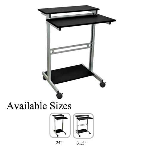 Luxor Black Stand Up Presentation Station