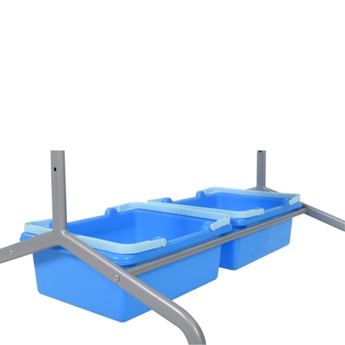 Luxor L330 Classroom Whiteboard Stand with Storage Bins