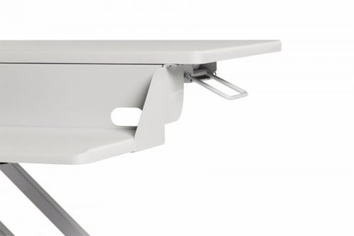 Luxor Level Up Pro White 32" Standing Desk Converter - LVLUP PRO32-WH