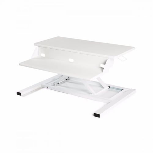 Luxor Level Up Pro White 32" Standing Desk Converter - LVLUP PRO32-WH