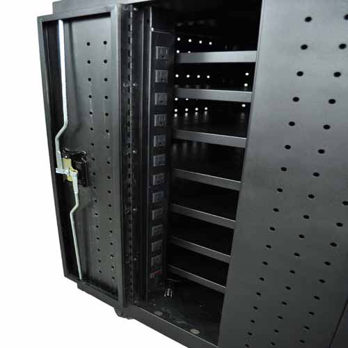 Luxor LLTS12-B 12 Outlet Tablet and Laptop Computer Charging Station