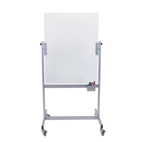 Luxor MGB3040 30" x 40" Mobile Glass Marker Board (Discontinued)