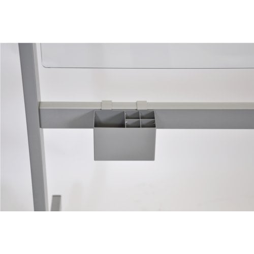Luxor MGB4834 48" x 34" Mobile Glass Marker Board (Discontinued)