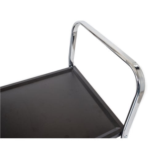 Luxor MSCC-2 Two-Shelf Collapsible Metal Cart